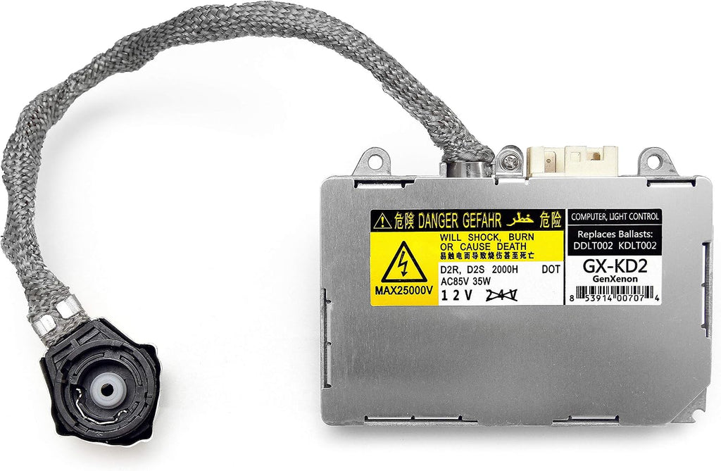 Replacement for Toyota and Lexus Xenon HID Ballast Headlight Control Unit KDLT002 DDLT002, 85967-30050, 85967-50020, 85967-33010 & Others