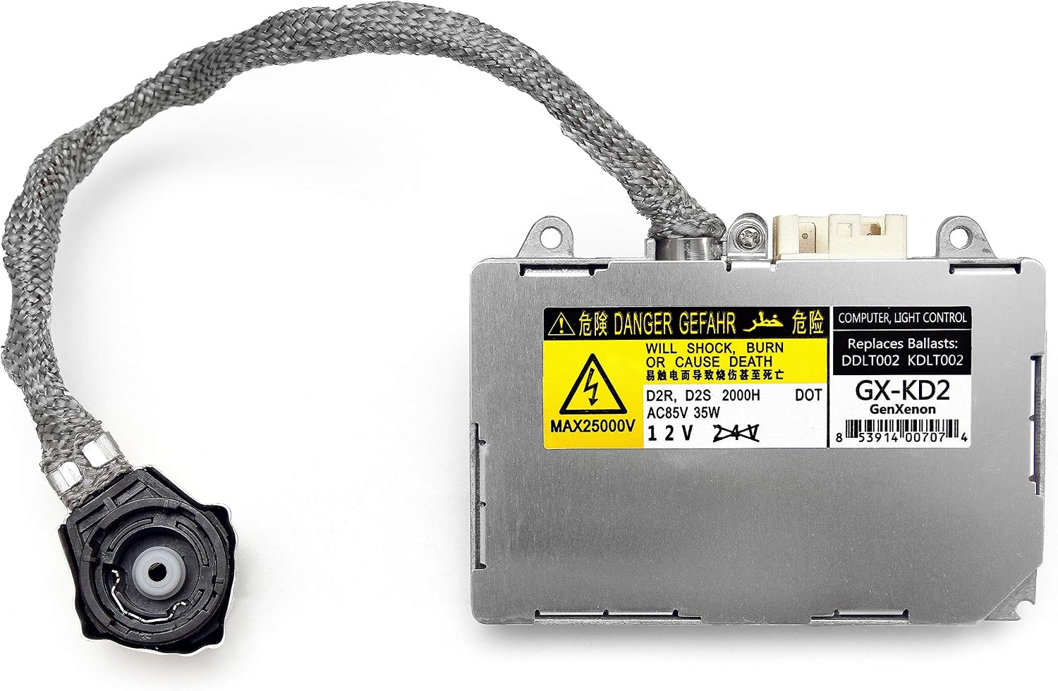 Replacement for Toyota and Lexus Xenon HID Ballast Headlight Control Unit KDLT002 DDLT002, 85967-30050, 85967-50020, 85967-33010 & Others
