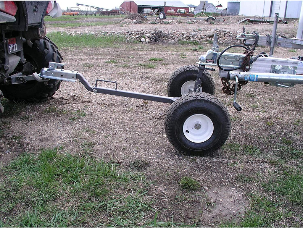 Tow Tuff TMD-800ATV ATV Weight Distributing Adjustable Trailer Dolly , Black, 800 lb Capacity/2 Wheels