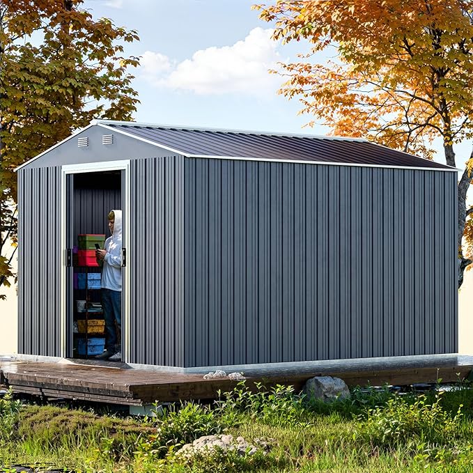 Metal Shed 8x10x6 FT - Image 8