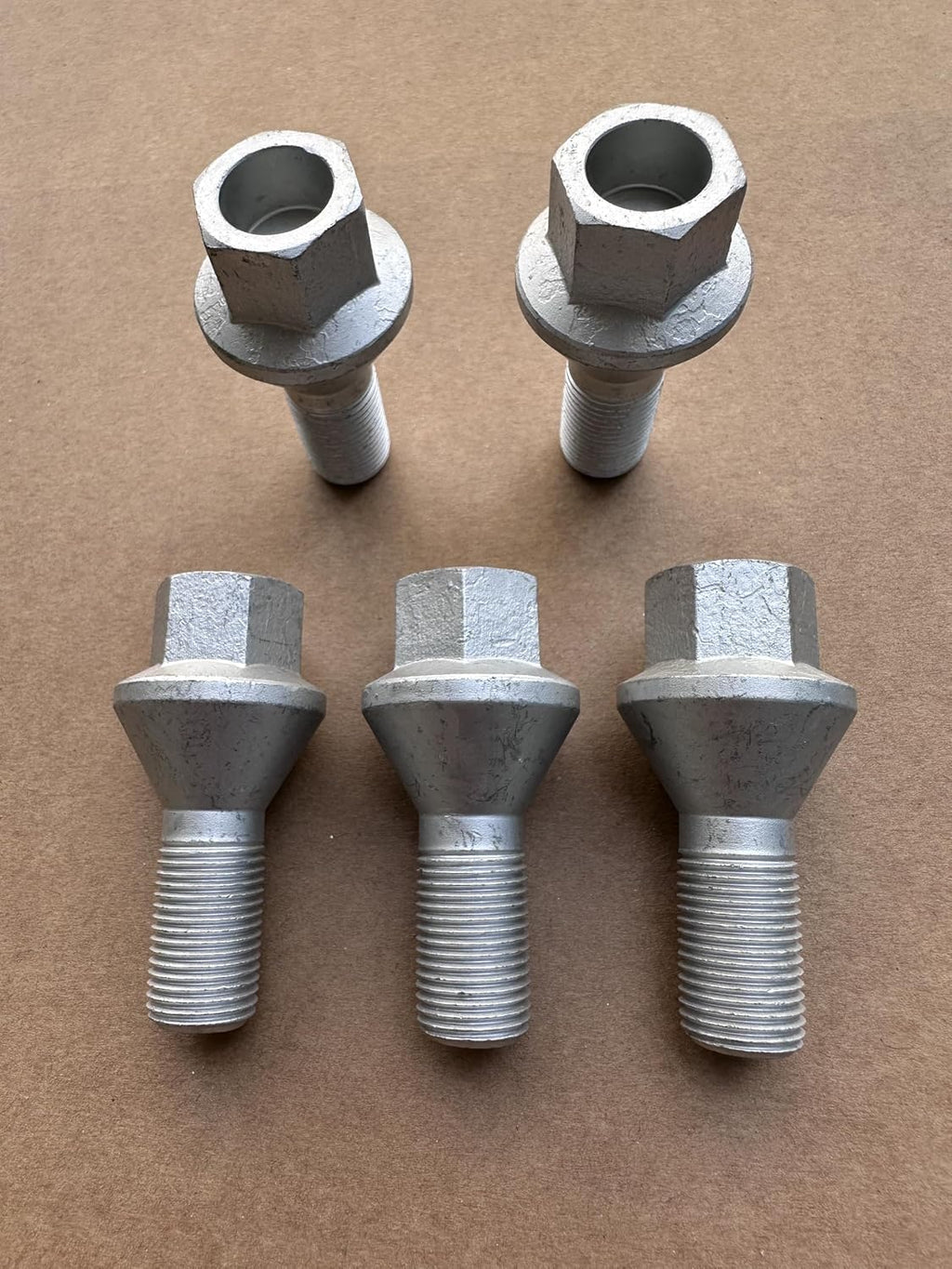 5PCS M16-1.50 Wheel Lug Bolts 610-705 21mm Hex, 23mm Thread Length Replacement for 2014-2025 Ram ProMaster 1500 2500 3500 Van Front or Rear