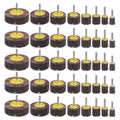 rocaris 40 pack 1/4" abrasive flap wheel sander, main product view