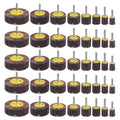 rocaris 40 pack 1/4" abrasive flap wheel sander, main product view