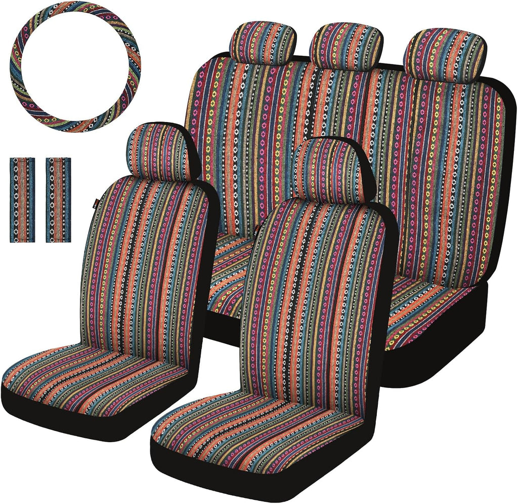 baja saddle blanket car seat covers full set, main product view