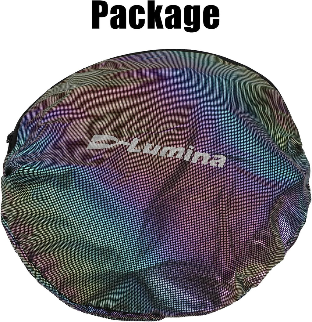 D-Lumina RAV-4 Windshield Sun Shades - Compatible with Toyota RAV4 2019 2020 2021 2022 2023 2024 2025 - Foldable Front Window Sun Protection, Heat Shield, Sunshade, Colourful