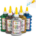bright creations glitter glue variety pack (8 colors, main product view