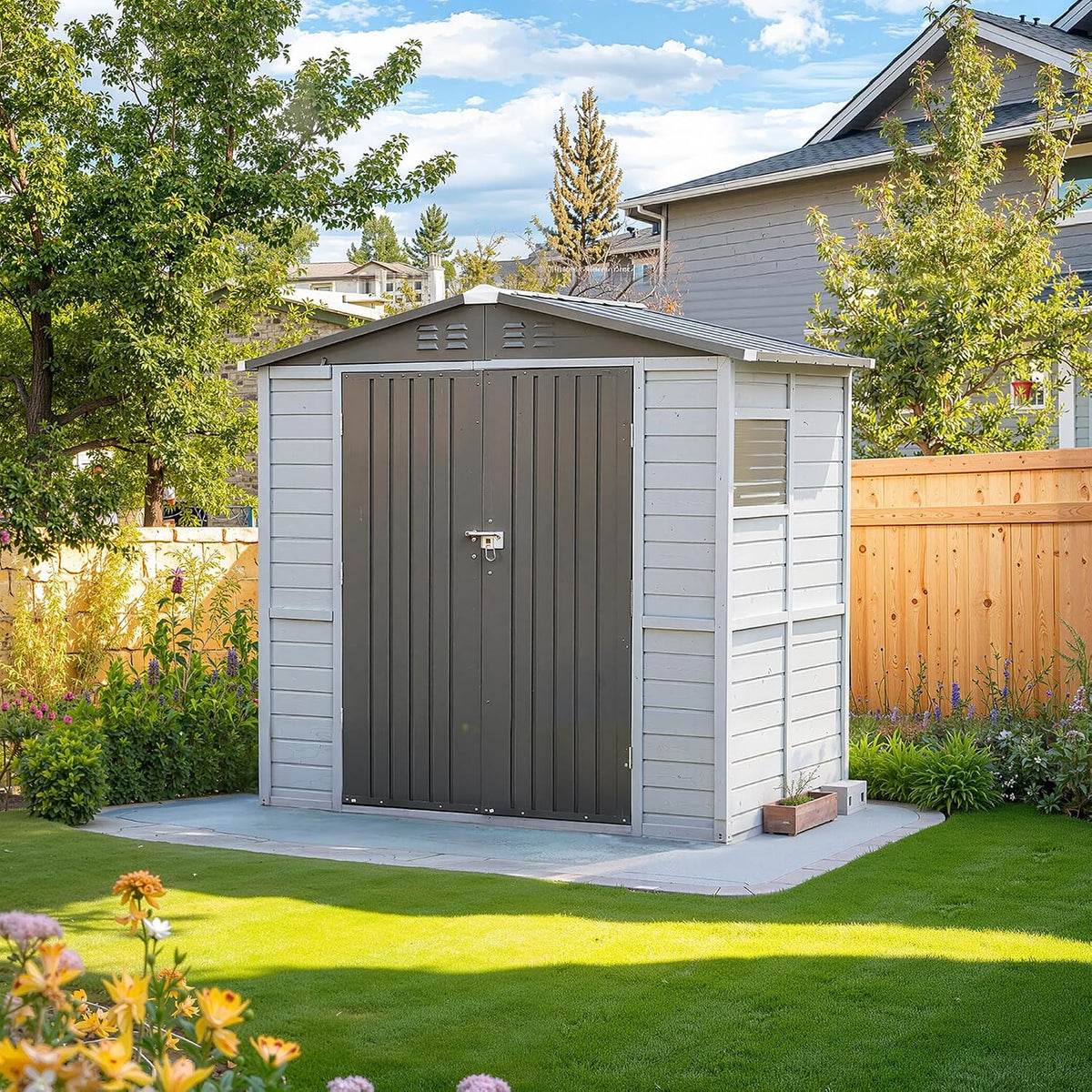 4x6 FT Outdoor Storage Shed