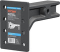 CURT 48348 Adjustable Pintle Mount for 2-1/2-Inch Hitch Receiver, 20,000 lbs., 7-1/4-Inch Height, 10-3/4-Inch Length
