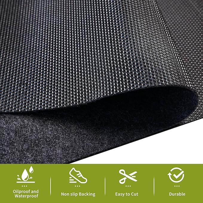 Oil Spill Mat - 72" x 60" Absorbent Oil Garage Floor Mat