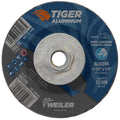 weiler 58226 4-1/2 x 1/4 tiger aluminum type, main product view