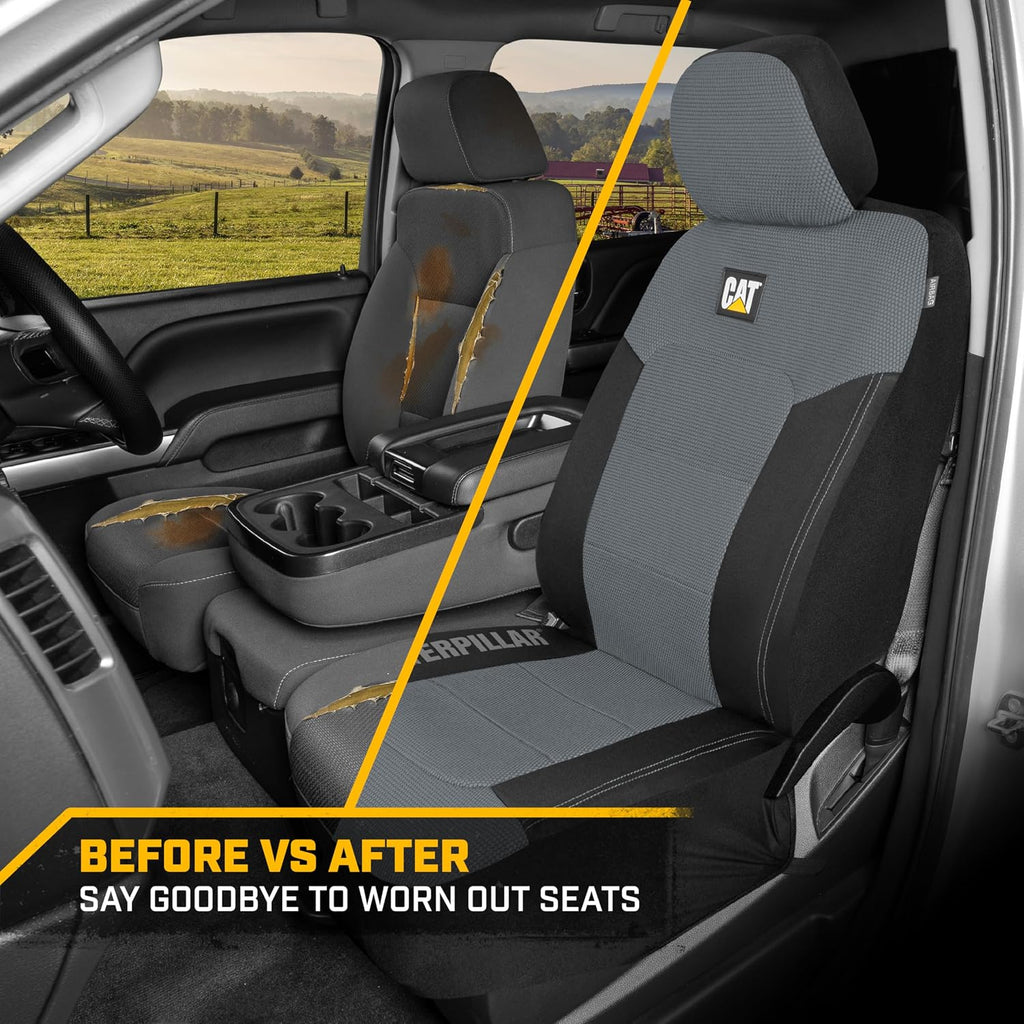 cat meshflex automotive seat covers for cars trucks, package contents