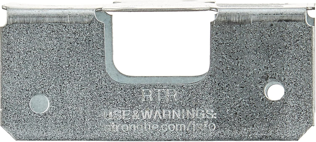 simpson strong-tie rigid tie connector rtr-50 - 20-gauge, side view