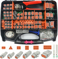 378 PCS DT Deutsch Series Waterproof Connector Kit, 2 3 4 6 8 12 Pin Connectors
