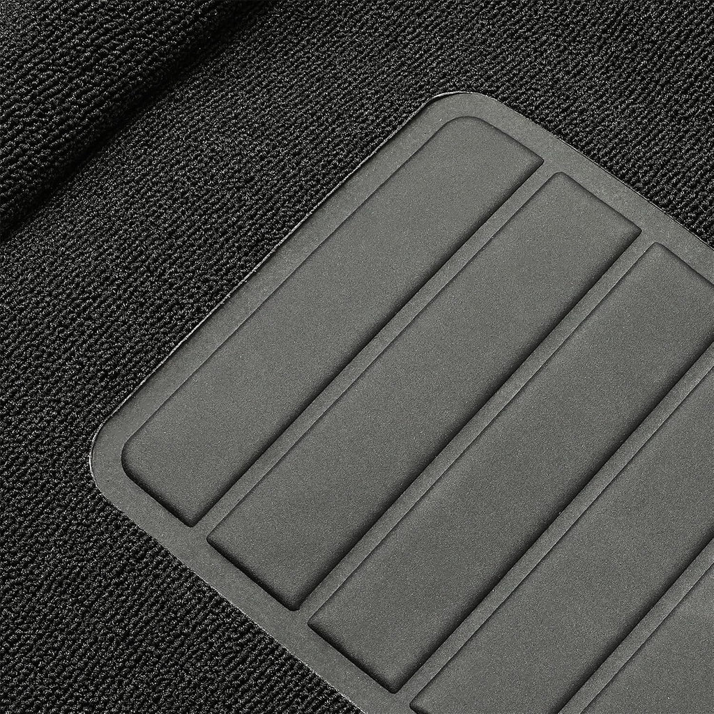 Kojem Full Set Carpet Kit Floor Liner Compatible with 1997-2006 Jeep Wrangler TJ Interior Floor Rug Mat Carpet Pad Black 6PCS