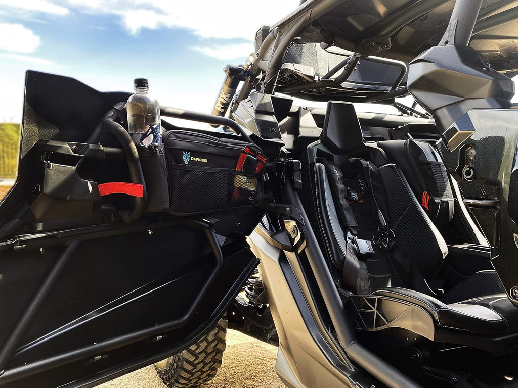 Chupacabra Offroad Can-Am X3 Rear Door Bags - Heavy Duty Water Resistant for 2017-2021 Models - Set of Two Right & Left Door Bags
