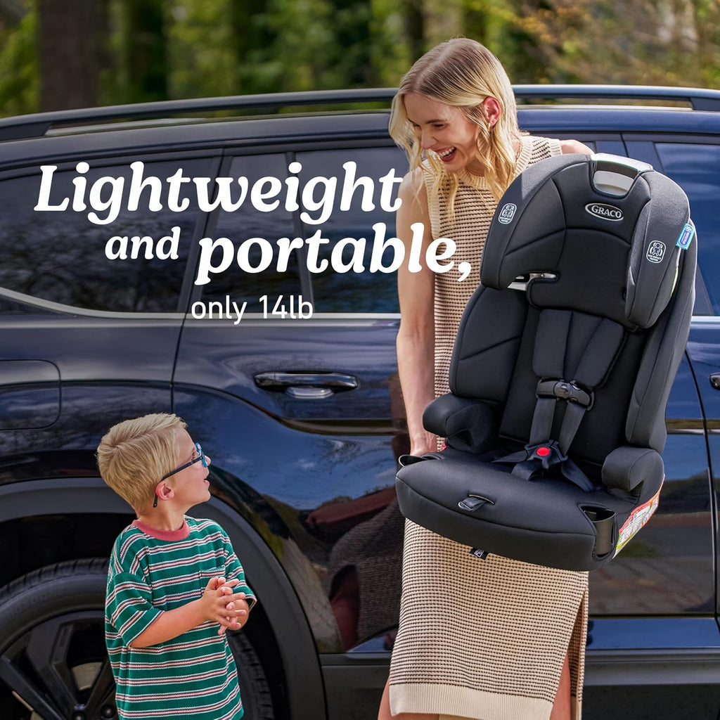 graco tranzitions 3-in-1 harness booster car seat, proof, close-up detail