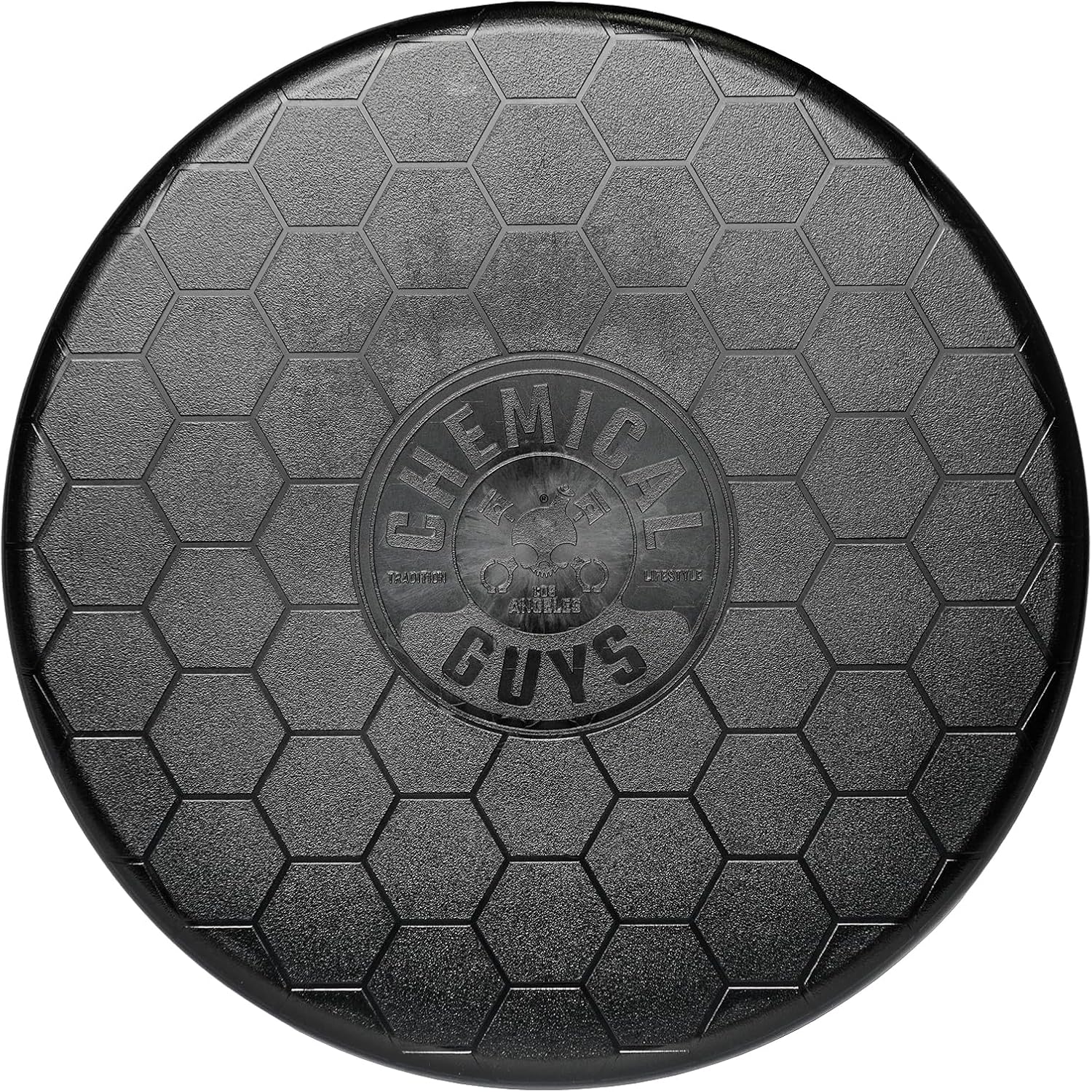 Chemical Guys IAI519 Car Wash Bucket Lid, Black (Can Be Used as Seat, Storage, Etc) - Fits Chemical Guys Bucket & Other Standard Buckets; Bucket Not Included