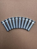 10PCS Wheel Stud Bolts 7/16-20 Thread .475 in. Knurl 1.75' Length 610-259 Replacement for 1960-1982 Chevrolet Corvette Front Rear