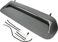 KUAFU Front Upper Hood Scoop Sport Hood Compatible with 2010-2022 Toyota 4Runner & 2012-2015 Toyota Tacoma Carbon Fiber Style Bulge Insert Upgrade Air Flow Scoop Kit Replacement for TO1231103