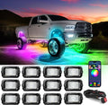 MICTUNING C2 Max RGB+IC Chasing Color LED Rock Lights