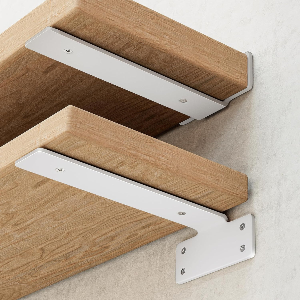 shelf brackets, heavy duty floating shelf brackets 10-inch, main product view