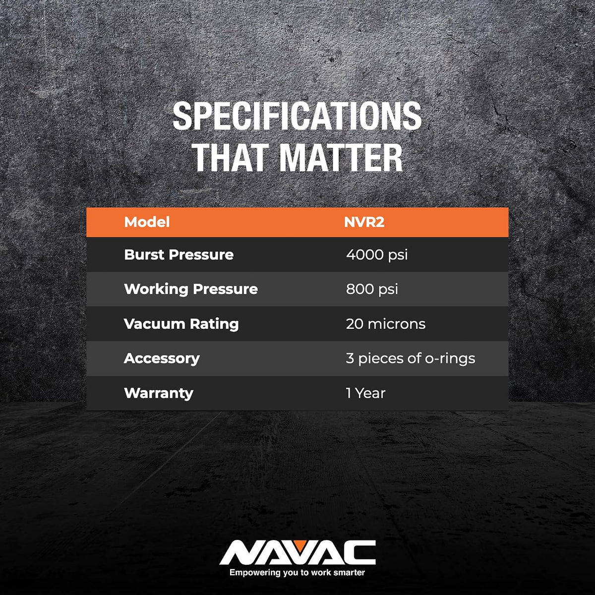 navac nvr2 valve core removal tool - 1/4, side view