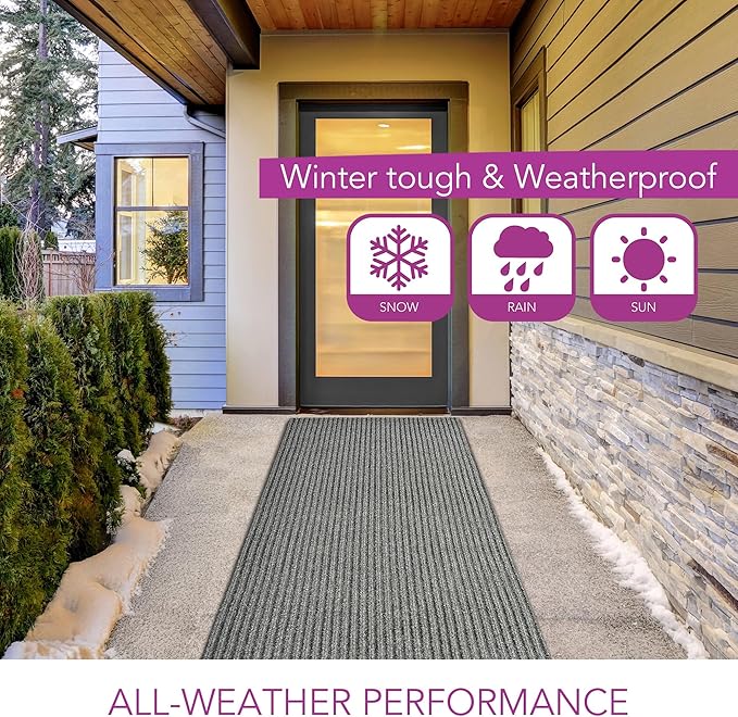 iCustomRug Spartan Weather Warrior Duty Indoor/Outdoor Utility Ribbed in 3ft - Image 6
