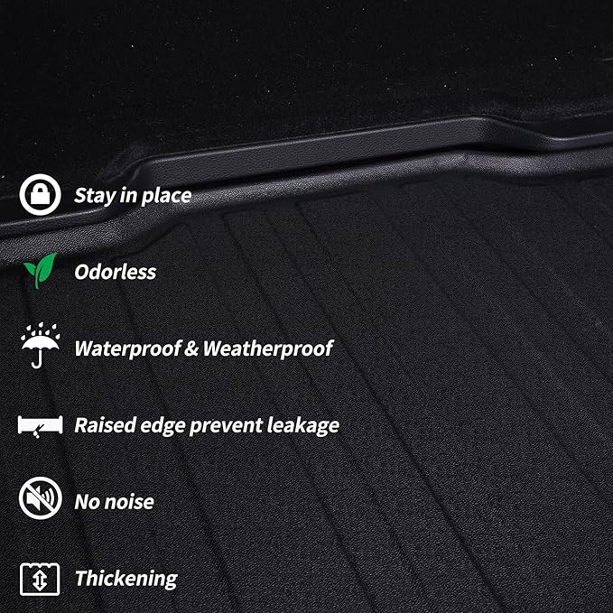 Cargo Liners for 2025 Nissan Murano TPE All Weather Protection Car Trunk Mat - Image 5