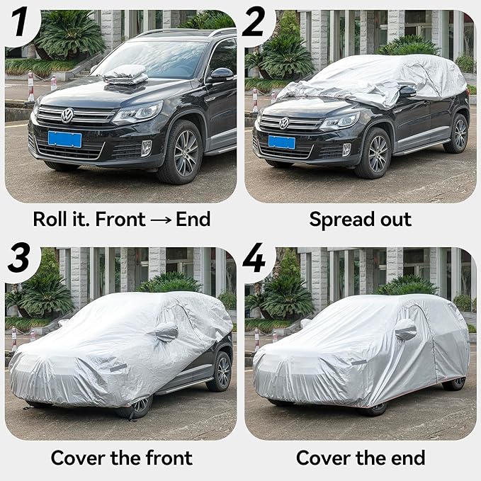 Waterproof SUV Car Cover Fit for Lexus RX350/350H/RX450H/RX500H/RX300/330 - Image 8