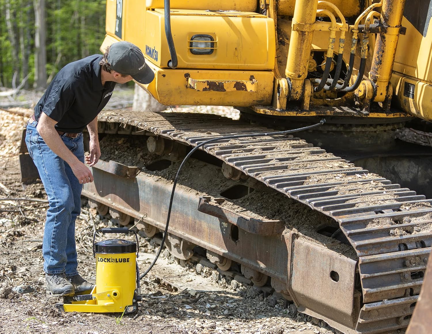 G.Gun Grease Gun - Fast & Easy Greasing. 10,000psi Output. Hands Free Foot Operation & Pressure Relief Valve. Mess & Waste Free, with G.Coupler & 2m Hydraulic Hose. Heavy Duty Industrial Strength