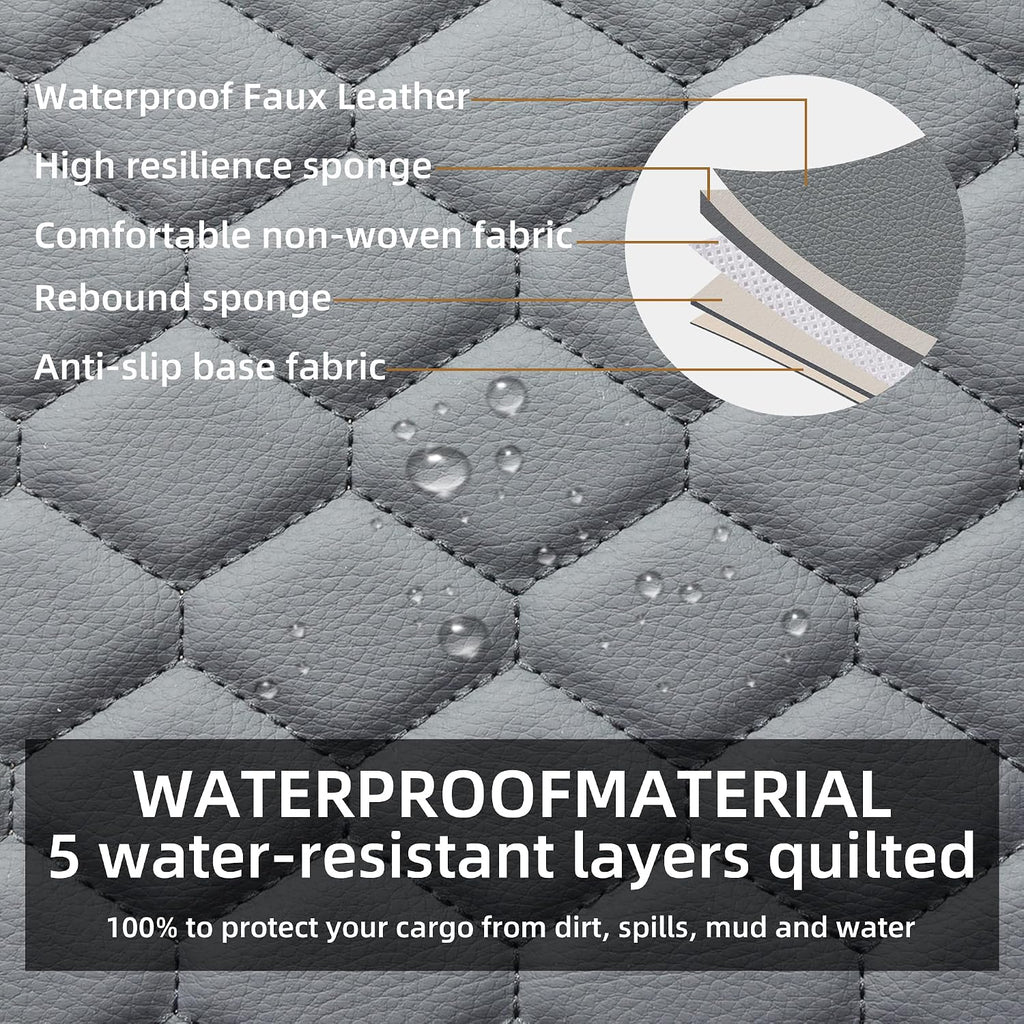 elantrip leather car seat covers front 2pc waterproof shown in use