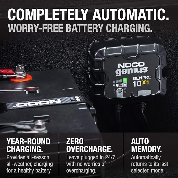 NOCO Genius GENPRO10X1: 1-Bank, 10A Onboard Battery Charger - Image 6