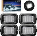 mictuning c2 curved pure white rock lights, main product view