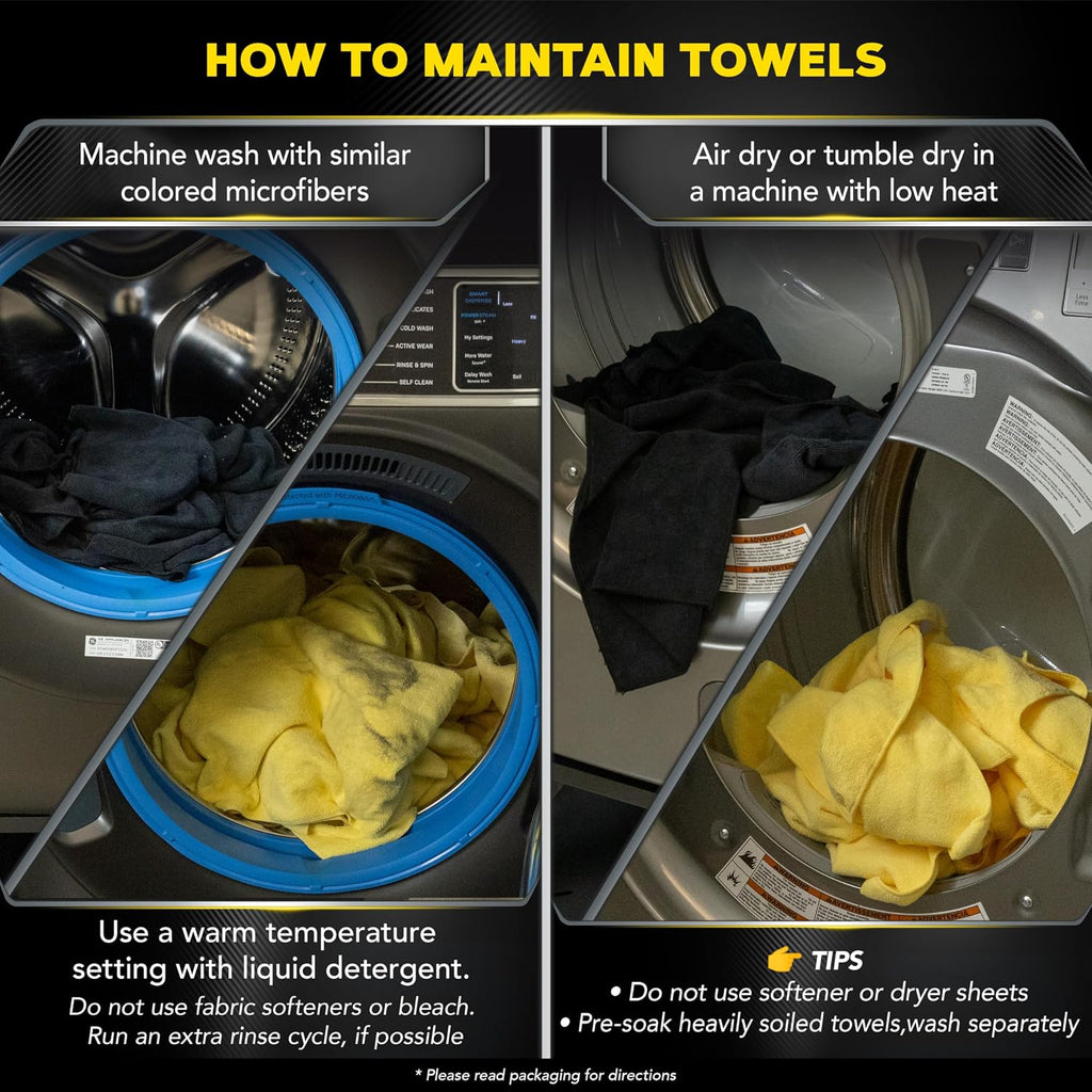 Meguiar's X2025 Supreme Shine Microfiber Towels -6 Pack