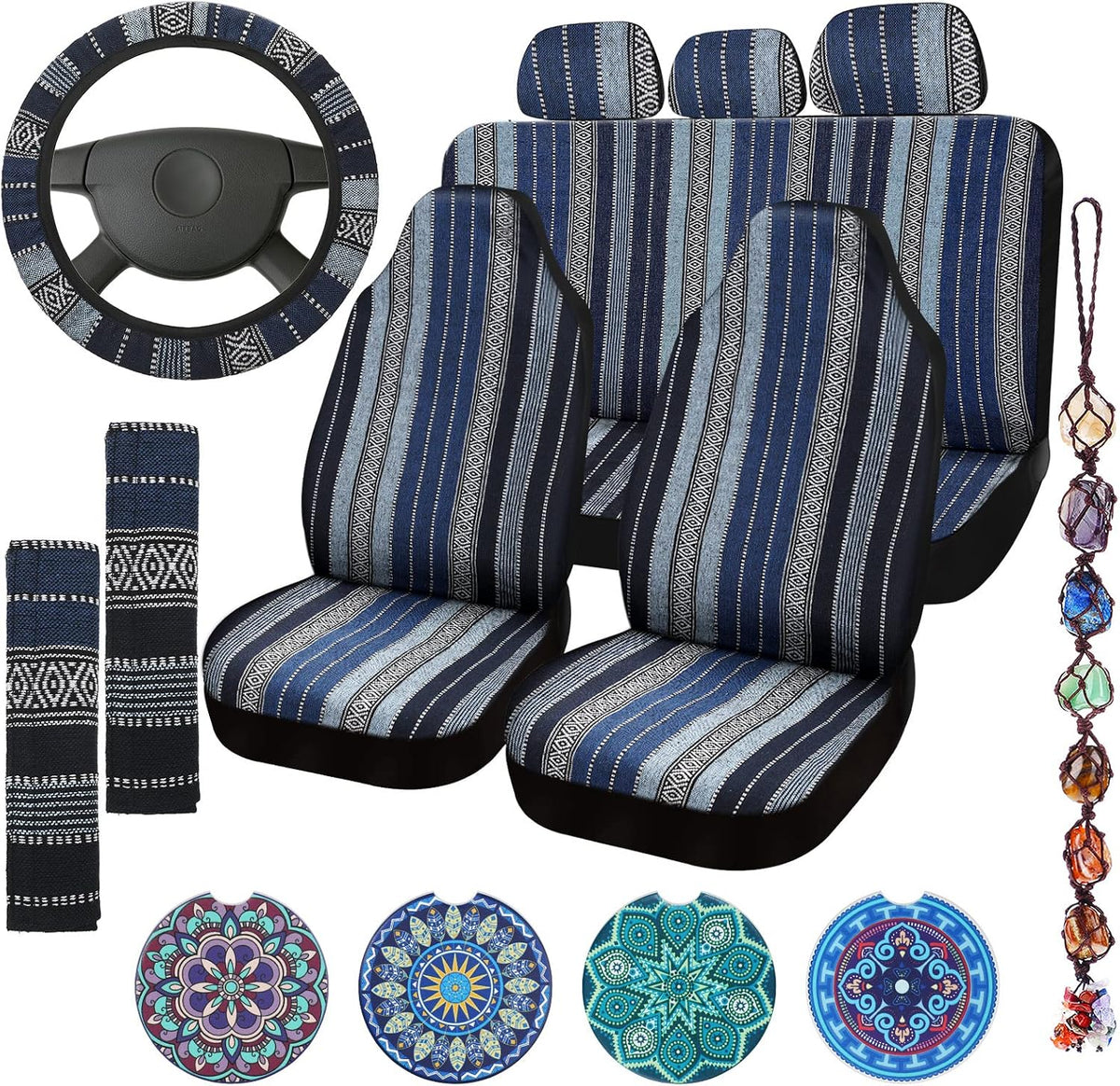 frienda 14 pcs baja saddle blanket car seat, main product view