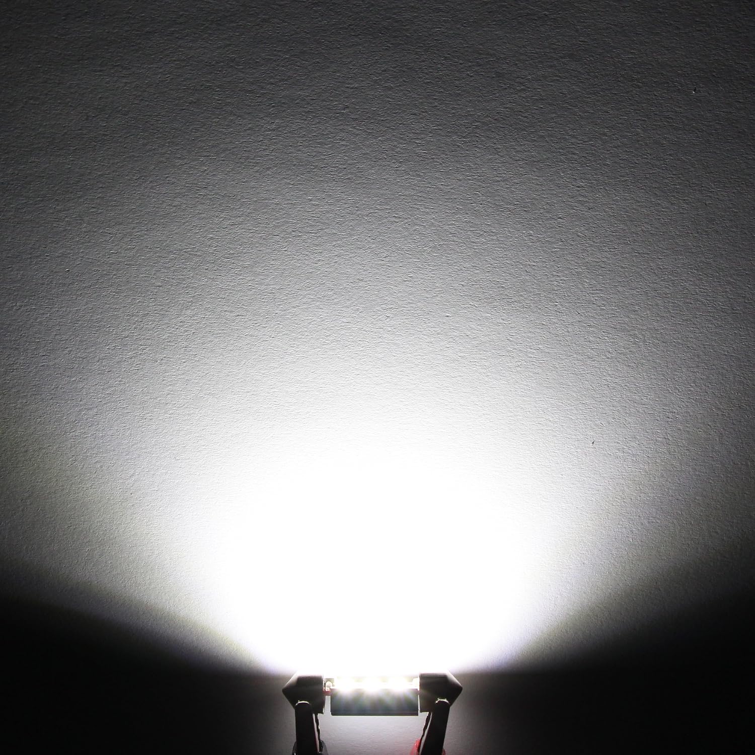 PHINLION 6418 36mm Festoon White LED Bulbs, Super Bright 500 Lumens 3030 6-SMD Canbus C5W 6461 DE3425 DE3423 LED Replacement for Car Interior Map Dome Trunk License Plate Lights, Pack of 2