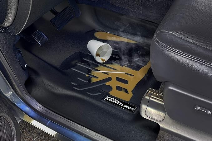 SMARTLINER Custom Fit All Weather 2 Row Floor Mats Liner Set Compatible - Image 7
