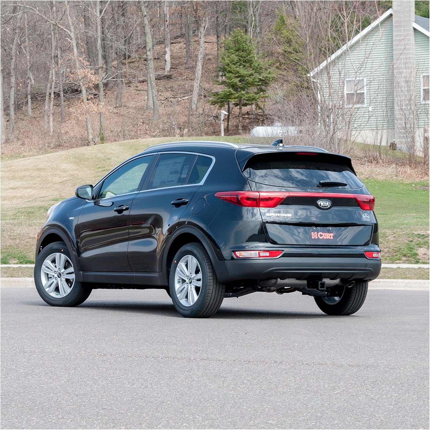 CURT 13281 Class 3 Trailer Hitch, 2-Inch Receiver, Compatible with Select Kia Sportage