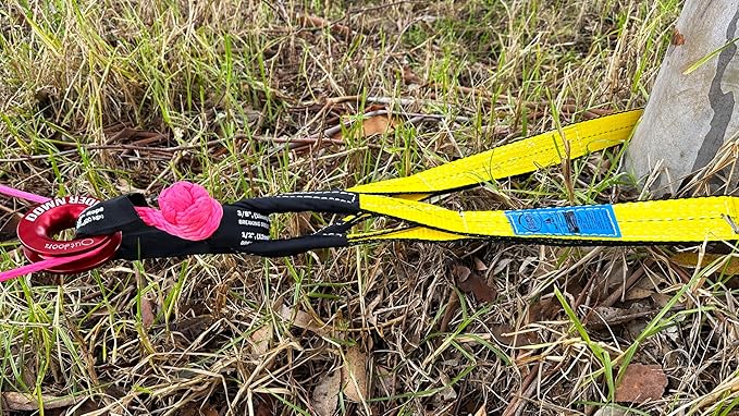 DOWN UNDER OUTDOORS Game/Log/4x4 Recovery Kit, Deer Drag, 650 ft of 9/32” Winch - Image 9