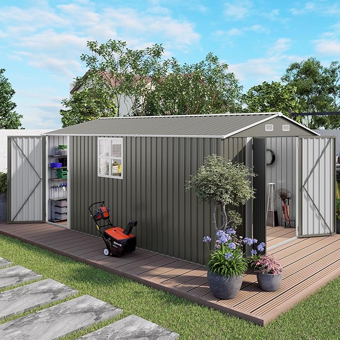 10x14 FT Outdoor Storage Shed by Zolyndo