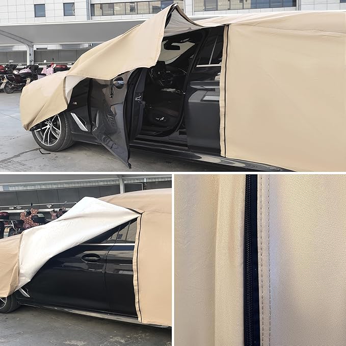 Heavy Duty Outdoor Car Cover Compatible - Image 5