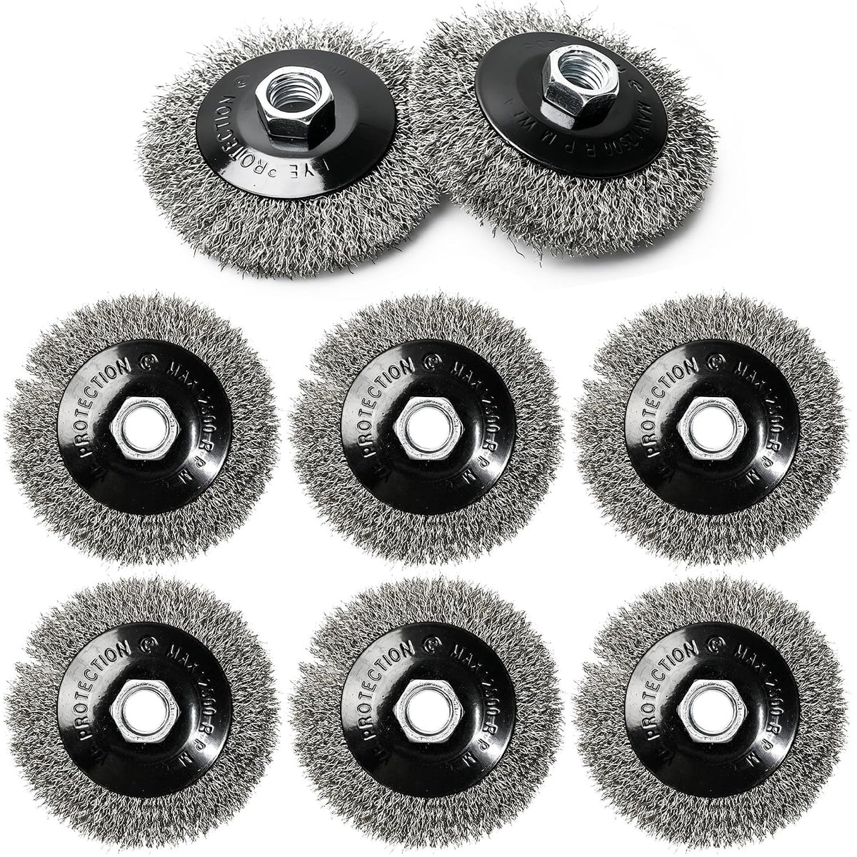 4 inch stainless steel wire wheels for 4, main product view