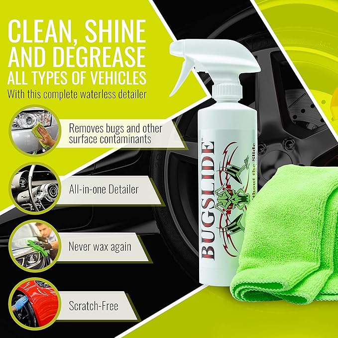 BugSlide 16 Oz Shop Kit Cleaner and Polisher - Image 3