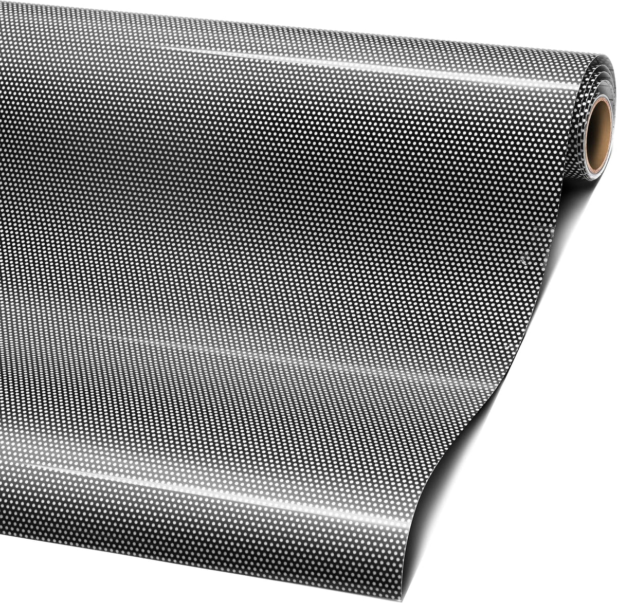 vvivid one-way perforated black vinyl privacy window film, main product view