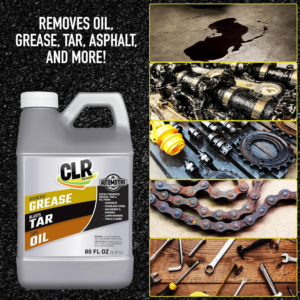 CLR Brands® Automotive Grease Tar & Oil Remover 80oz