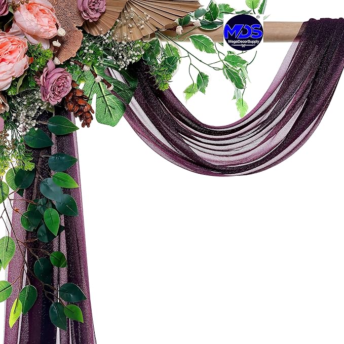 MDS Halloween Chiffon Draping Fabric - 1 Panel, 30" Wide x 100ft Long - ...