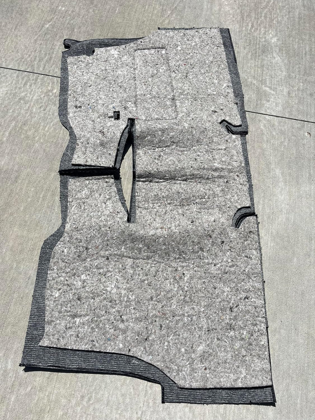 Black Loop Cut and Sewn Replacement Carpet Compatible with 1955 Chevy Bel Air 2 Door Hardtop with Bench Seat