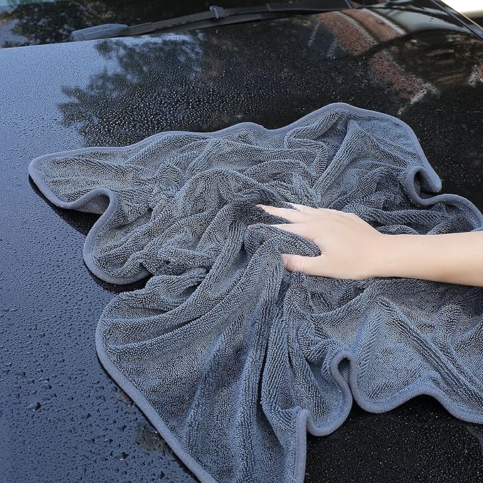 JOYMOOP Car Dry Towel, Quick Drying, Large Size, Microfiber Cleaning Cloth - Image 2