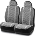 road comforts baja blanket seat covers gray diamond, main product view